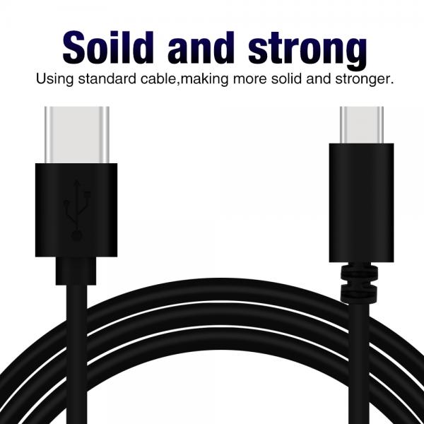 Picture of USB2.0 Type-C cable PVC(black)